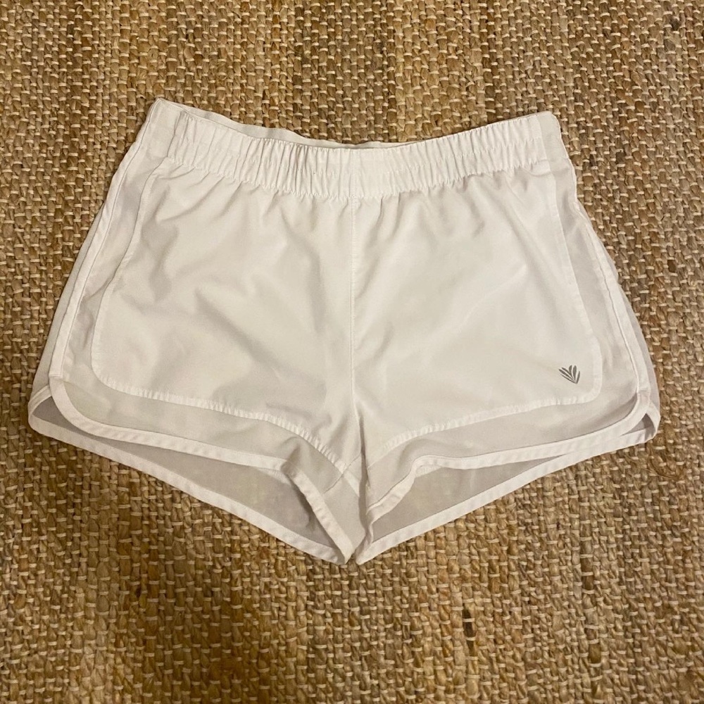 Forever 21 Athletic White Shorts
